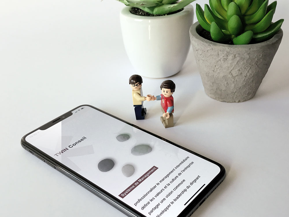 Création graphique ludique pour smartphone